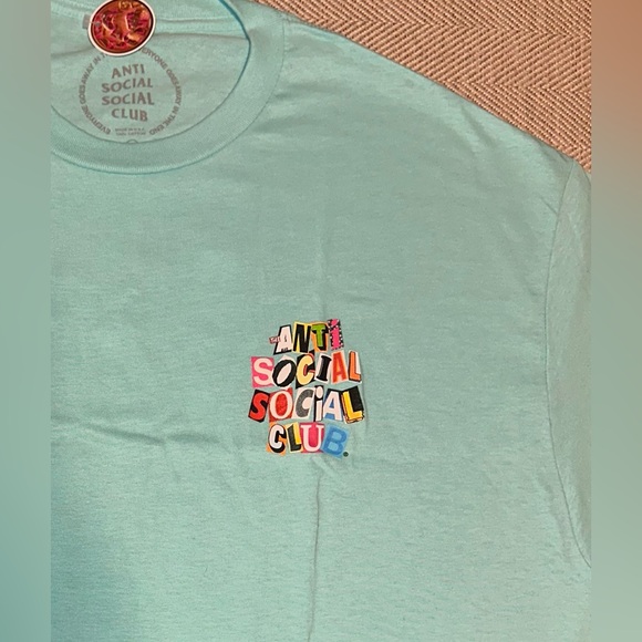 Anti Social Social Club Torn Pages of Our Story “Members Only” T-Shirt | NWT XL - Picture 5 of 7